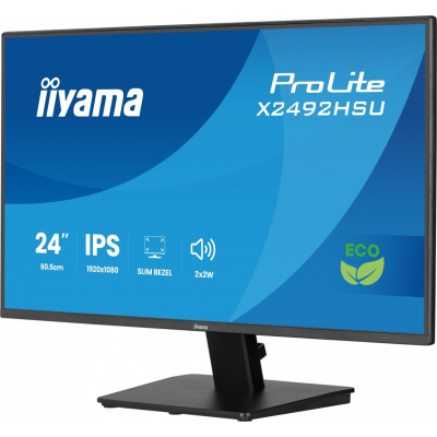 Monitor iiyama 24 cale X2492HSU-B1 IPS FHD HDMI DP 120Hz 300cd 4ms