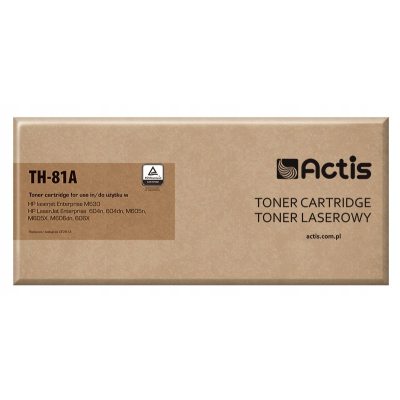 Toner ACTIS TH-81A (zamiennik HP 81A CF281A; Stand