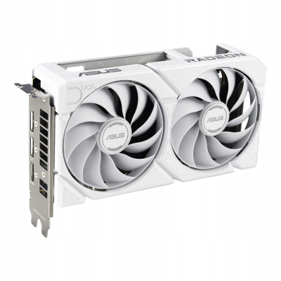 Karta graficzna ASUS RX 9060 XT White Edition 16 GB DUAL-RX9060XT-16G-WHITE
