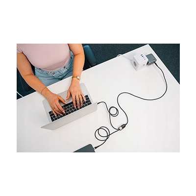 Verbatim kabel USB-C USB-C to Dual USB-C - 100W 1,5m czarny box 30279