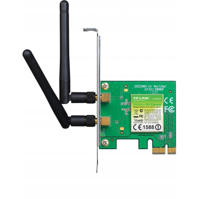 TP-Link WN881ND karta WiFi N300 PCI-E 2x2dBi