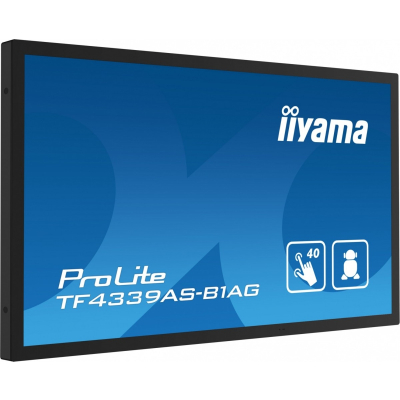 IIYAMA Monitor 43 cale TF4339AS-B1AG IPS 4K HDMI DP RJ45 ANDROID 24/7