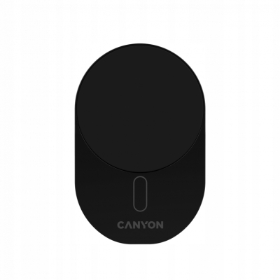 CANYON Ładowarka samoch. OnGrip 105 15W Qi2 Magnetyczna Czarna