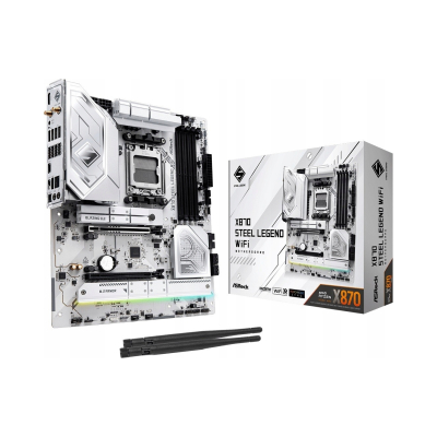 Płyta główna ASRock X870 STEEL LEGEND WIFI AM5 DDR5 ATX