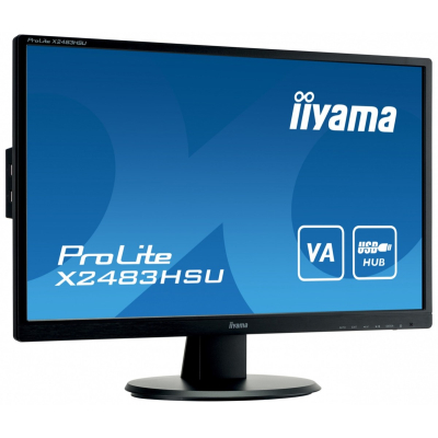 IIYAMA Monitor 23.8 cala X2483HSU-B5 VA HDMI DP