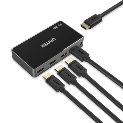 Unitek Rozgałęźnik sygnału HDMI 1.4b 1 IN-4 OUT 4K