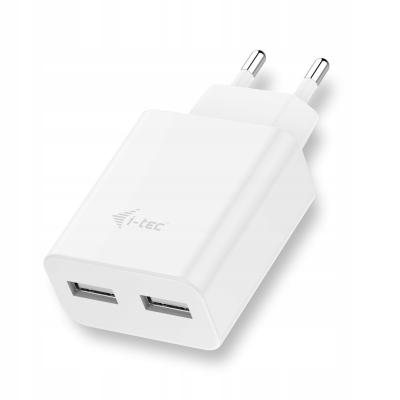 i-tec USB Power Charger 2 port 2.4A biały 2x USB