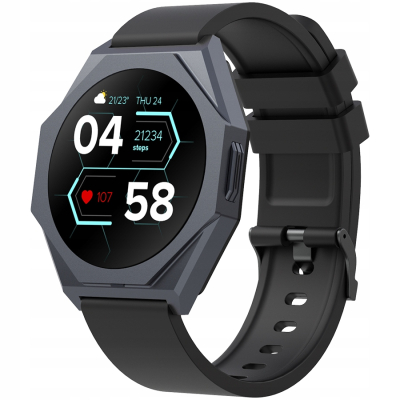 Canyon Otto SW 86 smartwatch czarny CNS SW86