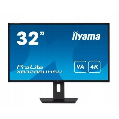 IIYAMA Monitor 31,5 cala XB3288UHSU 4K VA HDMI DP PIP F.Sync HAS/150mm USB Sklep KOZIENICE RADOM
