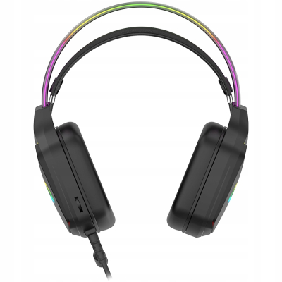CANYON Zestaw słuchawkowy Darkless GH-9A Czarny