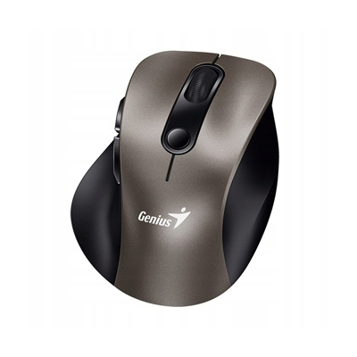 Genius Ergo 9000S Mysz bezprzewodowa, tytan, 2400DPI
