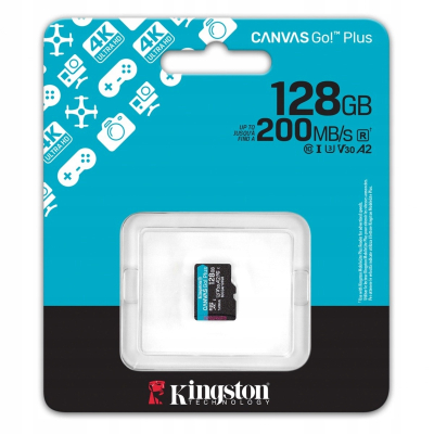 Karta pamięci microSD 128GB Canvas Go! Plus 200MB/s A2 U3 V30