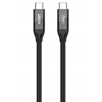 Kabel Unitek USB typ C - USB typ C 2 m czarny