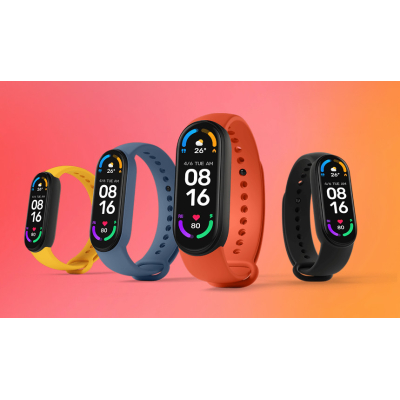 Xiaomi Mi Band 6 NFC Smartband Czarny