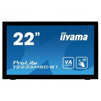 Monitor IIYAMA 21,5'' T2235MSC-B1 DOTYK HDMI/DVI