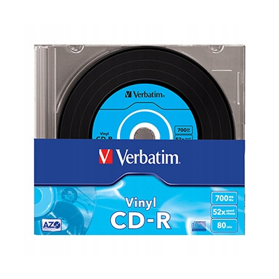 Verbatim CD-R, 43426, 10-pack, 700MB, 52x, 80min., Winyl, slim box
