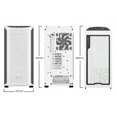 BE QUIET! Obudowa Shadow Base 800 DX White BGW62