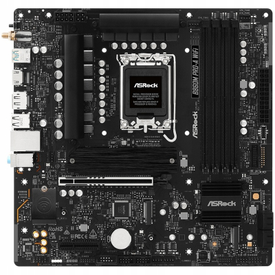 ASROCK MB Desktop B860M Pro-A Wi-Fi, S.1851, 4x DDR5, 1x PCIe 5.0 x16