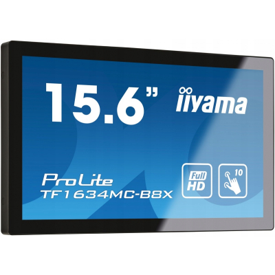 IIYAMA Monitor 15.6 cala TF1634MC-B8X IPS,poj.10pkt.450cd IP65 7H HDMI DP Sklep KOZIENICE RADOM