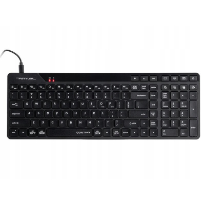 Klawiatura membranowa A4TECH FStyler FBK27CAS czarna 2.4GHz+BT Silent SKLEP KOZIENICE RADOM
