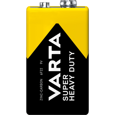 VARTA BATERIA CYNKOWA 9V SUPER HEAVY DUTY 1szt