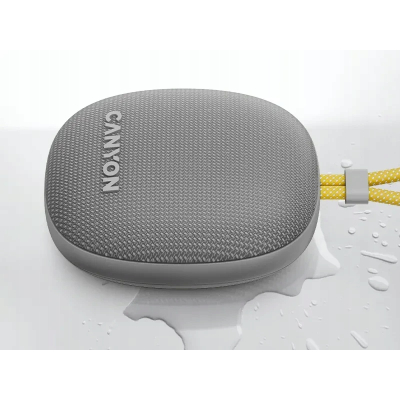 CANYON Głośnik Bluetooth OnMove 12 IPX7 TWS 5W Szary