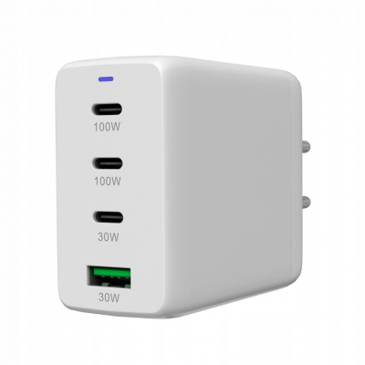 CANYON Ładowarka sieciowa CU100ACC GaN 100W 3xPD 1xQC EU Biała