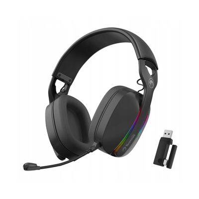 Marvo Pulz 70W słuchawki, czarna, Tri-mode