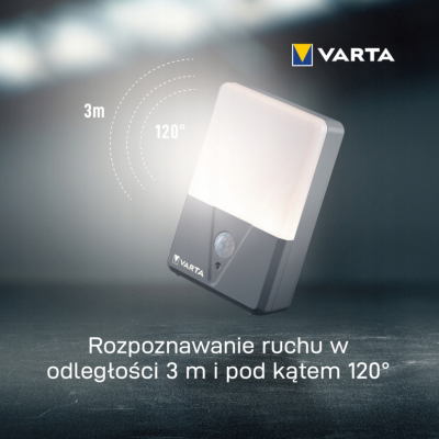 LAMPA MOTION SENSOR OUTDOOR LIGHT VARTA