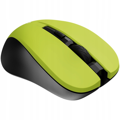 Canyon MW-1- bezprzewodowa mysz optyczna 2.4 GHz, 4 przyciski (żółta)