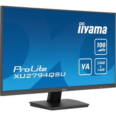 IIYAMA Monitor 27 cali XU2794QSU-B6 VA QHD HDMI DP 100Hz 2xUSB 3.2 2x2W