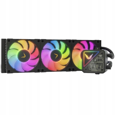 VALKYRIE V360 Lite ARGB chłodzenie wodne AIO CPU Czarny