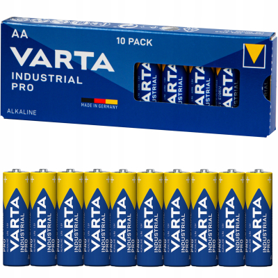 VARTA BATERIE ALKALICZNE R6 INDUSTRIAL PRO 10szt karton