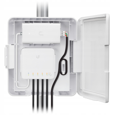 Ubiquiti USW Flex Utility zewnętrzna obudowa z zasilaczem 60W