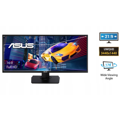 Monitor 34'' ASUS VP348QGL UWQHD VA 75Hz HDMI DP