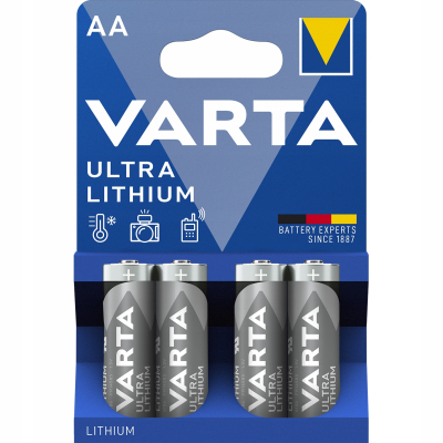 VARTA BATERIE LITOWE R6 (AA) 4szt professional