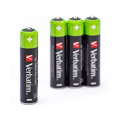 Verbatim Akumulatorki AAA (HR03) 950 mAh 4-pack