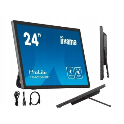 IIYAMA Monitor dotykowy 24 cale T2455MSC-B1 IPS 1920 x 1080 FHD Sklep KOZIENICE RADOM