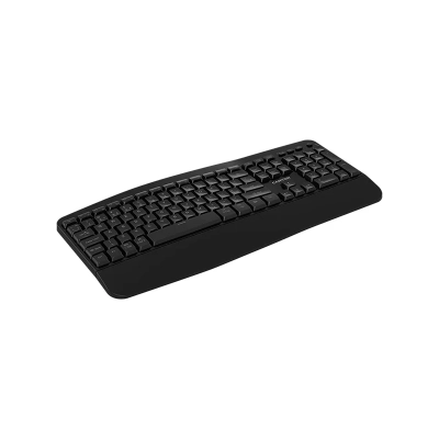 CANYON Klawiatura HKB-W6 Bezprzewodowa Ergonomia Czarna