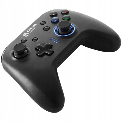 Canyon GP W3 bezprzewodowy kontroler 2.4G do Switch/Android/PC/PS3 (czarny)