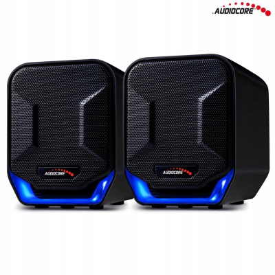 Zestaw głośników 2.0 Audiocore AC865 6 W czarny