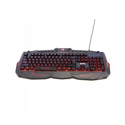 Marvo KM400 zestaw klawiatura przewodowa (USB) CZ/SK, mysz, podkładka