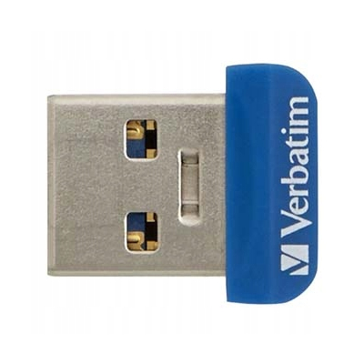Verbatim USB flash disk USB 3.0 64GB Nano StoreNStay niebieski 98711 USB A
