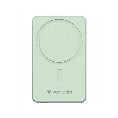Verbatim powerbank z ładowaniem bezprzewodowym 32226 5000mAh zielona