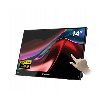 Verbatim monitor przenośny Touch Monitor LIGHT 14" Full HD (1920x1080) 60Hz