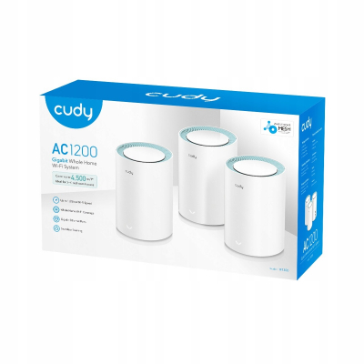 CUDY System WiFi Mesh M1300 (3-Pack) AC1200 Sklep KOZIENICE RADOM