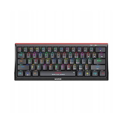 Marvo HECATE 61R klawiatura przewodowa (USB) US, czarna mechaniczna