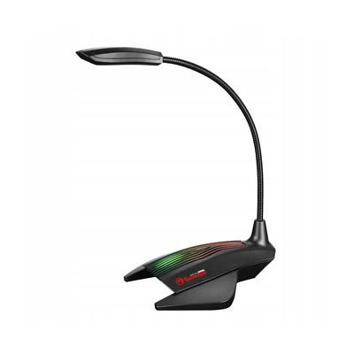 Marvo, do gry mikrofon, MIC-01, bez regulacji głośności, czarny, RGB