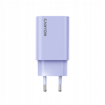 CANYON Ładowarka sieciowa OnCharge 30CL 30W 1xPD EU Fioletowa