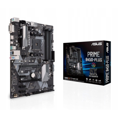 Asus Płyta główna PRIME B450-PLUS AM4 4DDR4